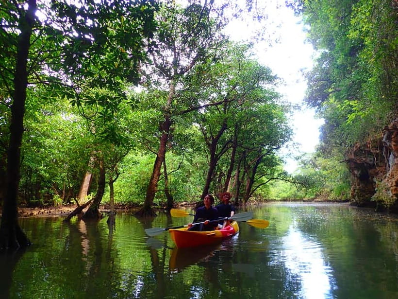 Ishigaki: Mangrove SUP or Canoe & Phantom Island Snorkeling - Setting out from Ishigaki Port