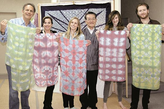 Itajime Shibori Scarf Class - Making a scarf instead of buying one