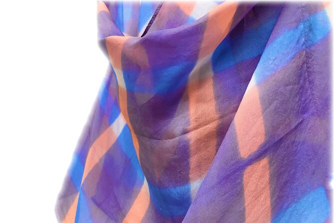 Itajime Shibori Scarf Class - What happens during the 30 to 60 minute class