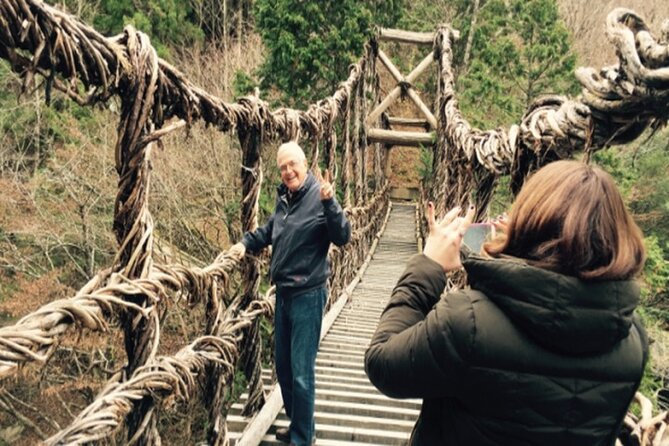 Iya Valley All Must-Sees Private Chauffeur Full-day Tour with a Driver - Iya Kazura Bridge: the classic first stop
