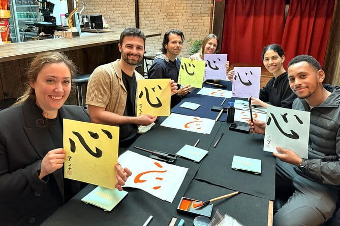 Japanese Calligraphy - Shodo - Lesson (near Kyoto Station) - What the staff add to the experience