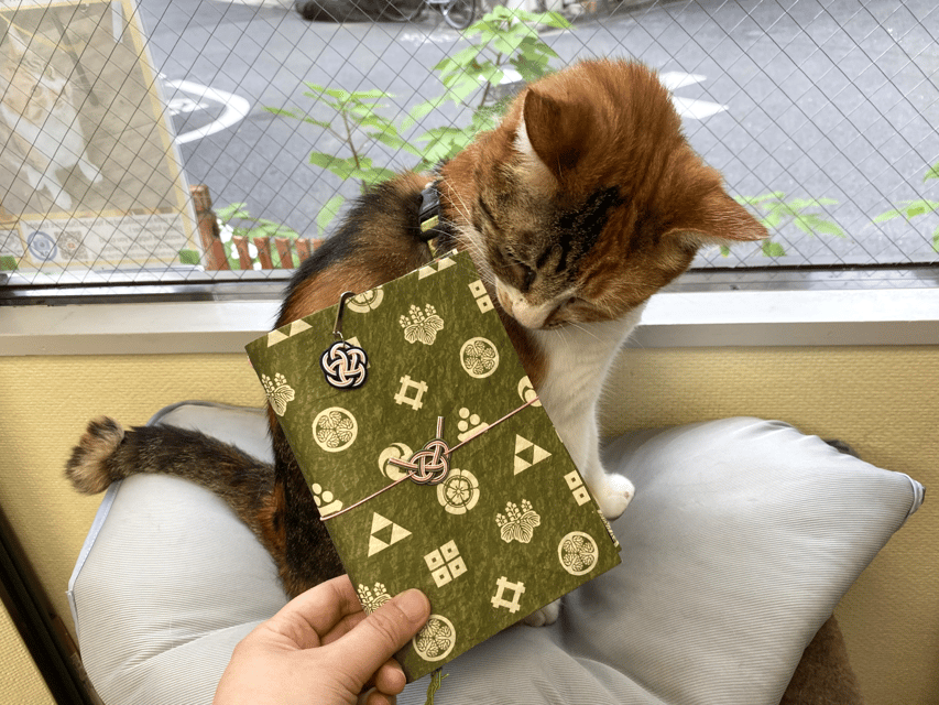 Japanese paper Notebook and Mizuhiki Belt Bookmark Workshop - Why a handmade notebook makes a better souvenir
