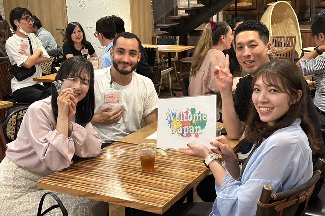 Japanese Speaking Experience Meet the locals Friend Cafe Shibuya - The first groups and the conversation cards