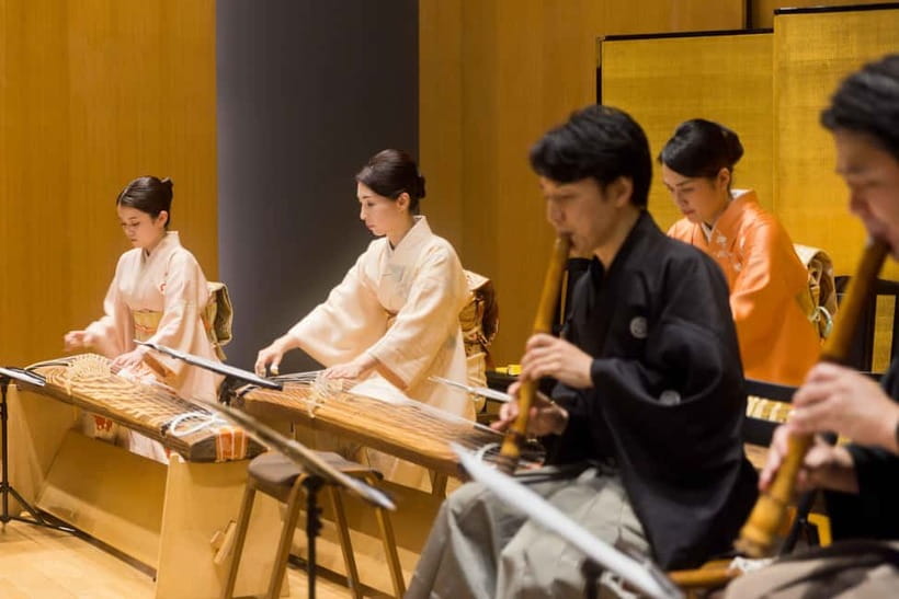 Japanese Traditional Music Show in Tokyo - A close look at Japanese music in central Tokyo