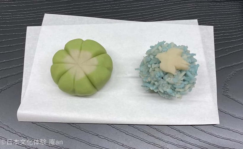 Japanese Traditional Sweets making - A 65-minute class with a clear rhythm