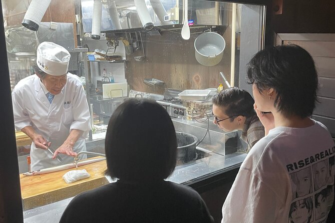 Kawagoe Japanese Food Tour : Unagi Kaiseki and Sake near Tokyo - Meeting the chef and seeing live eel preparation