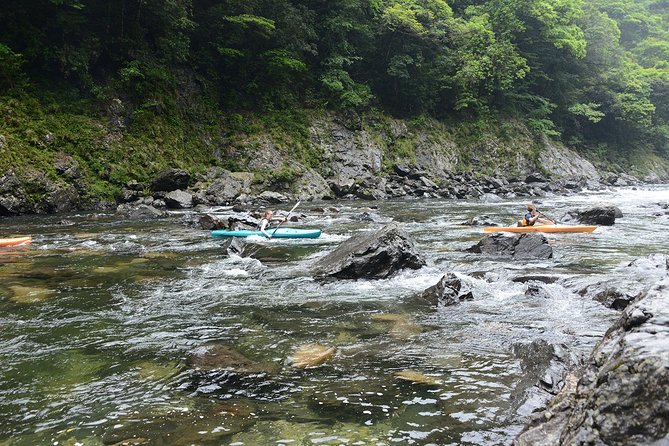 Kayaking in Anbo River - Clear water and a possible summer swim