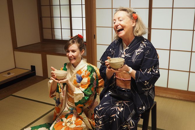 Kimono and Tea Ceremony in Miyajima - Tables instead of sitting on the floor