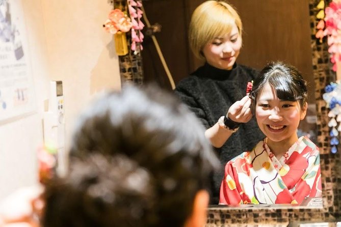 Kimono and Yukata Experience in Kyoto - Hair styling and makeup are useful, but not included