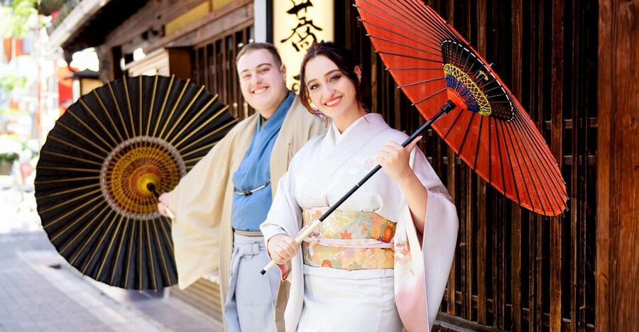 Kimono photoshoot-Includes 100 photo data - The kimono dressing is part of the experience