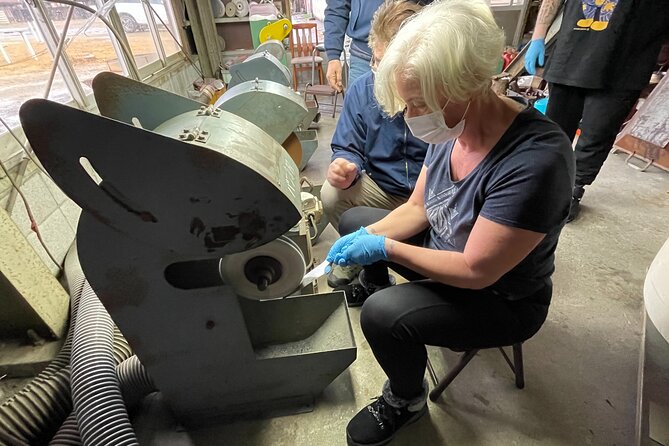 Knife Making Experience in Samurai Sword Town - The hands-on knife work at the Knife Museum