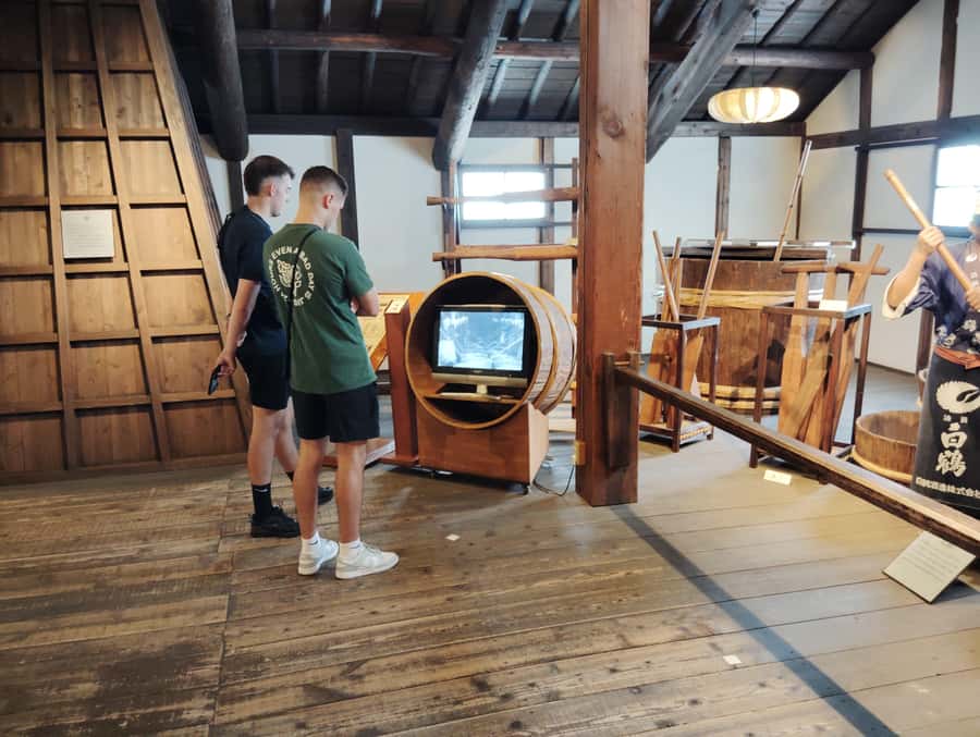 Kobe: 3-Hour Sake Breweries Tour with Special Tasting - The first brewery: getting the basic sake process straight