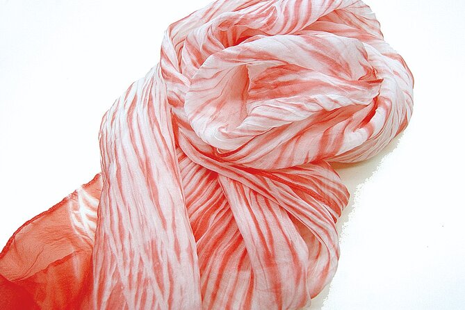 Kyo-arashi Shibori Scarf Class - Timing your visit in Kyoto