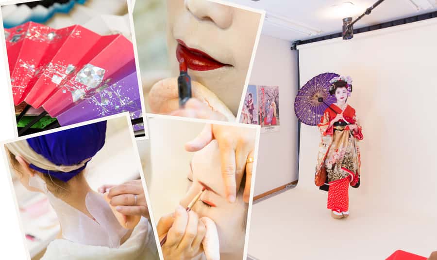 Kyoto: 2-Hour Maiko Makeover and Photo Studio Shoot - The transformation begins at Yumeyakata Gojo Shop