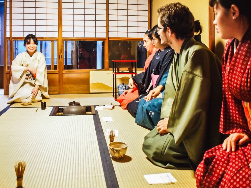 Kyoto: 45-Minute Tea Ceremony Lesson Experience - Sitting on tatami and watching the first bowl