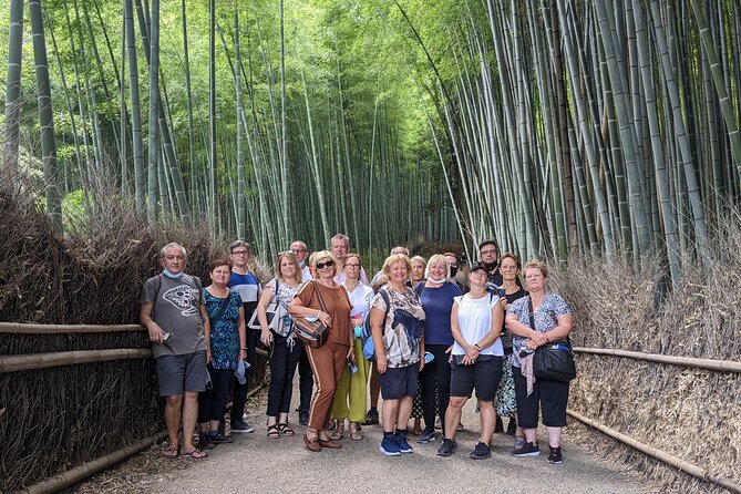 Kyoto: Arashiyama Bamboo, Temple, Matcha, Monkeys & secret spots - Starting among the bamboo in Kameyama Park