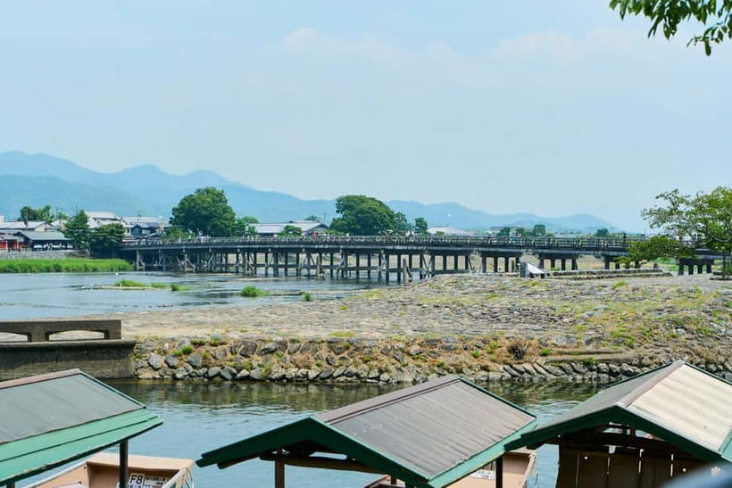 Kyoto: Arashiyama UNESCO Walking Tour with Admission - Togetsukyo Bridge and the end near Monkey Park