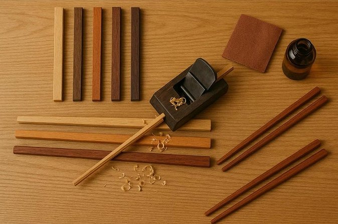 Kyoto : Chopsticks Making Workshop in Gion with Engraving Option - The Gion location makes planning easy