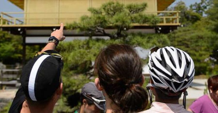 Kyoto: City Secrets eBike Tour - The Golden Pavilion, worth seeing even on a busy day