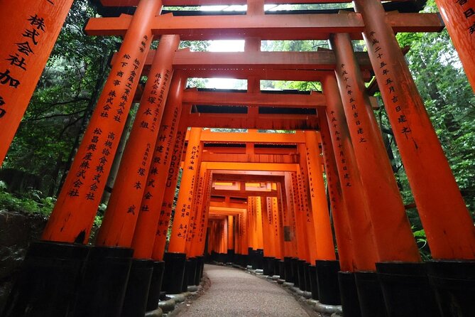 Kyoto Early Bird Tour in Uji and Fushimi Inari - Walking through Fushimi Inari’s red gates
