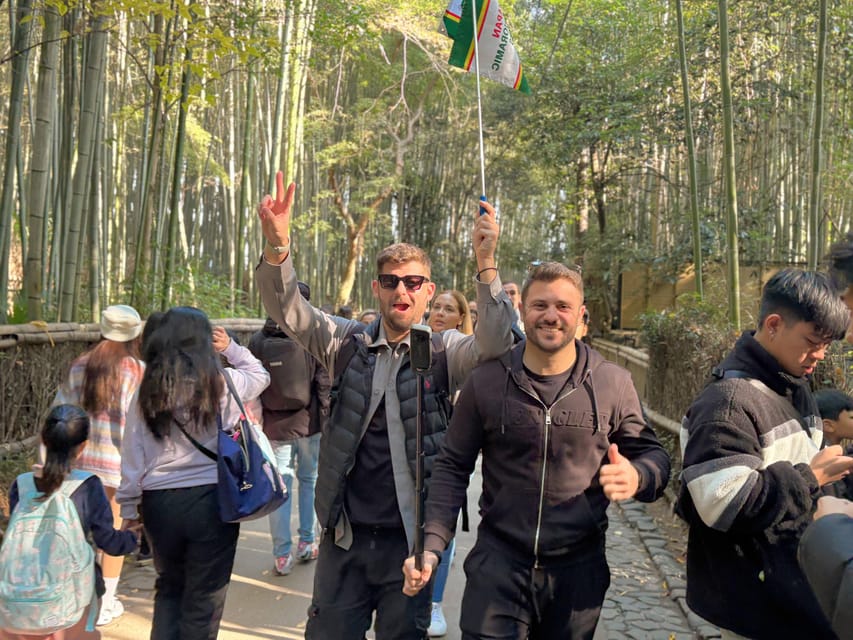 Kyoto: Fushimi Inari, Kinkakuji, Bamboo Grove 1 Day Bus Tour - Arashiyama lunch and the Togetsukyo Bridge
