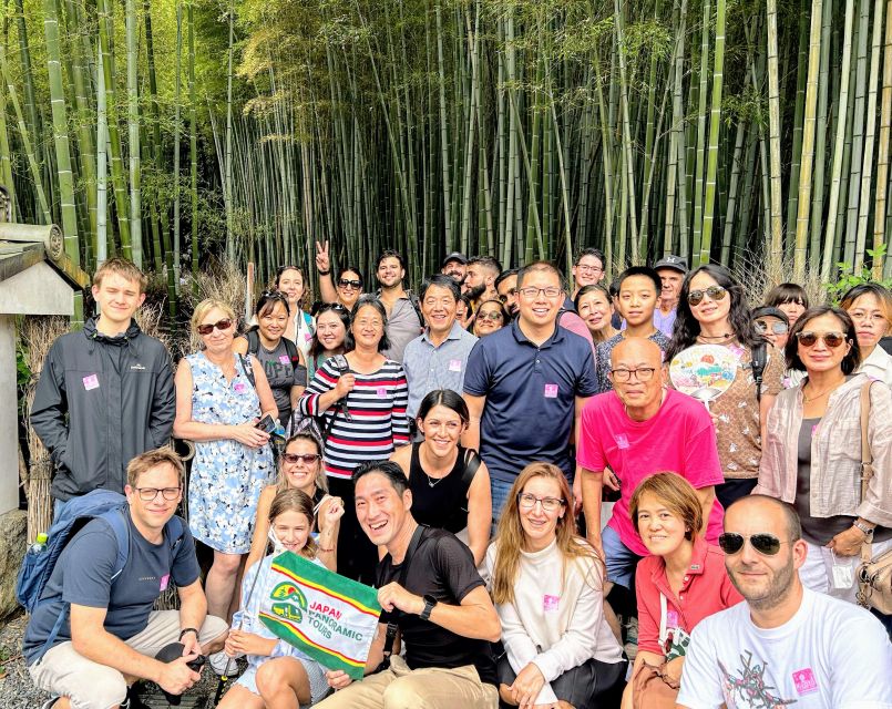 Kyoto: Fushimi Inari, Kinkakuji, Bamboo Grove 1 Day Bus Tour - Walking the Sagano Bamboo Forest