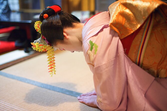 Kyoto Geisha Show Cultural Hour with an apprentice geisha, Maiko - Starting near Honmachi and the geisha districts