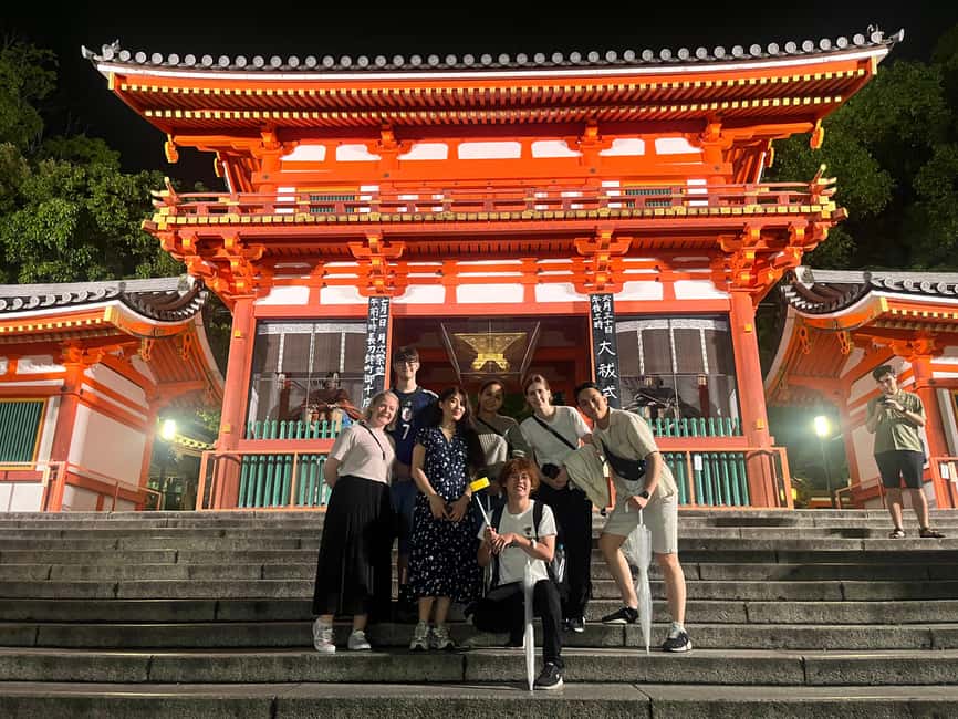 Kyoto: Gion Magical Night Walking Tour with Geisha Trivia - Finishing at a shrine more than 1,000 years old