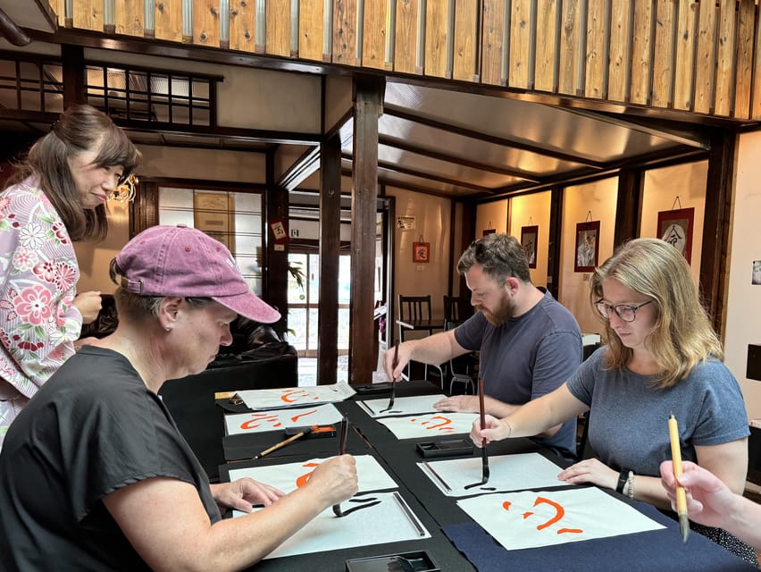 Kyoto: Japanese Calligraphy Workshop - How long the workshop takes