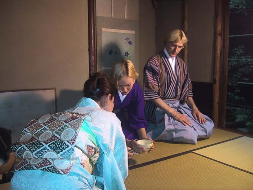 Kyoto: Kimono and Tea Ceremony Experience at Cultural Asset - Shared session or private experience