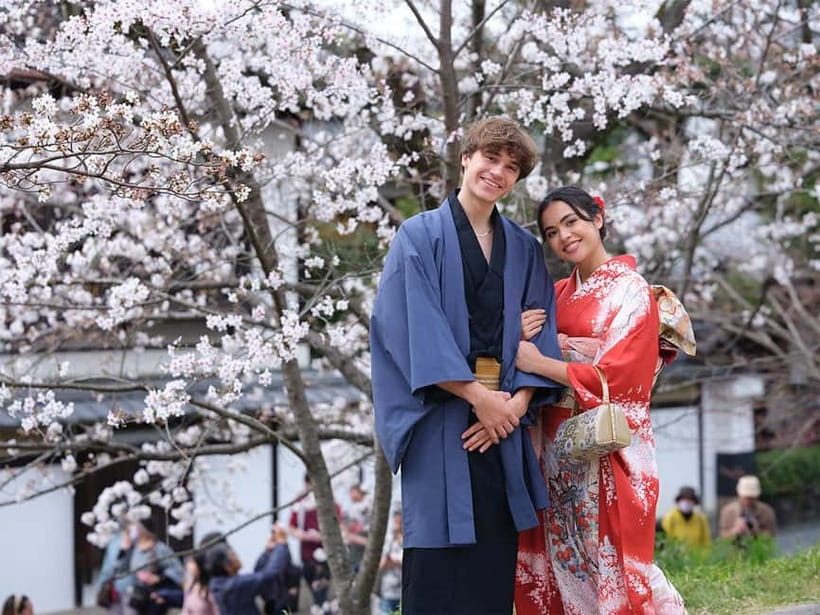 Kyoto Kimono Rental mimosa |Kimono/Yukata Rental Couple Plan - A kimono day in Kyoto’s oldest-looking streets