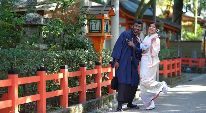 Kyoto Kimono Rental mimosa |Kimono/Yukata Rental Couple Plan - Booking, payment, and cancellation details