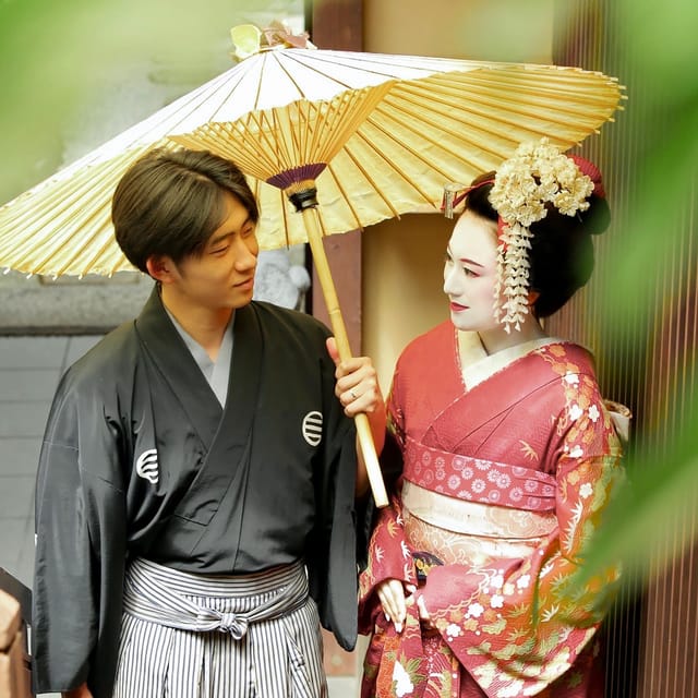 Kyoto kiyomizu Temple : Maiko and Samurai Couple Photoshoot - Is $114 per person good value?