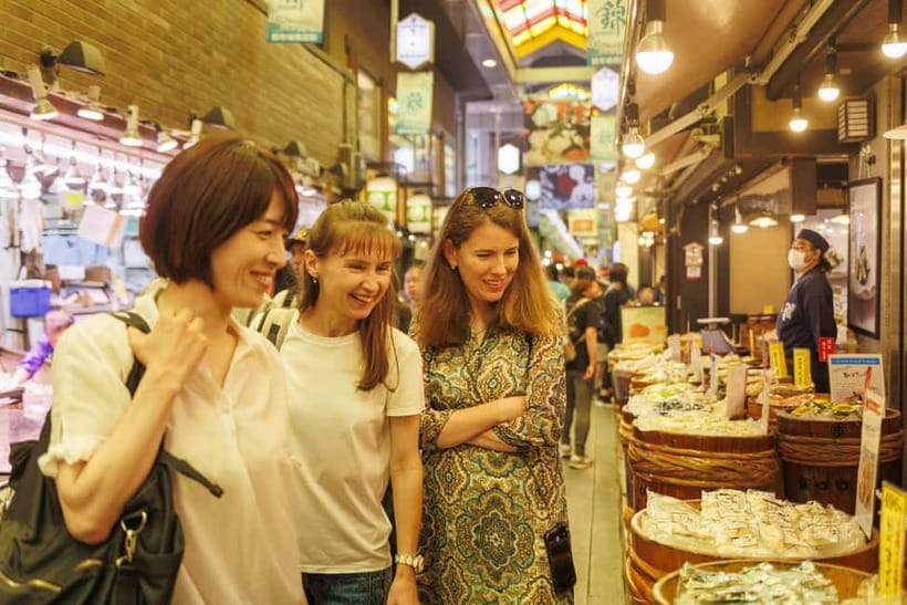 Kyoto: Local Food Tasting Tour at the Nishiki Market - The five tastings: small portions, useful introductions