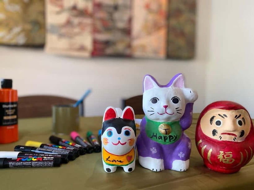 Kyoto: Make Your Own "Daruma" Craft & Painting Workshop - The two-hour session, step by step