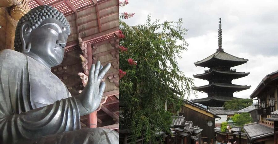 KYOTO-NARA: Giant Buddha Deer Pagoda "Geisya" (Italian, full day) - Tōdai-ji and the giant Buddha
