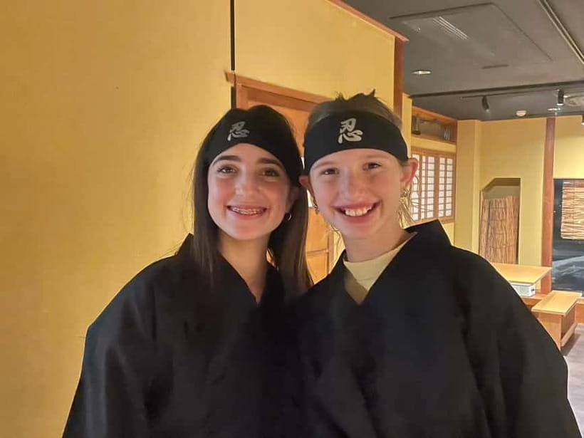Kyoto: Ninja Experience Cafe Kyoto Gion - Key points before you book