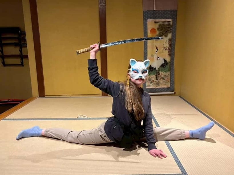 Kyoto: Ninja Experience Cafe Kyoto Gion - Photo time that feels part of the activity