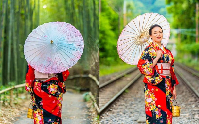 Kyoto: Private Photoshoot Experience in Arashiyama Bamboo - What you actually receive