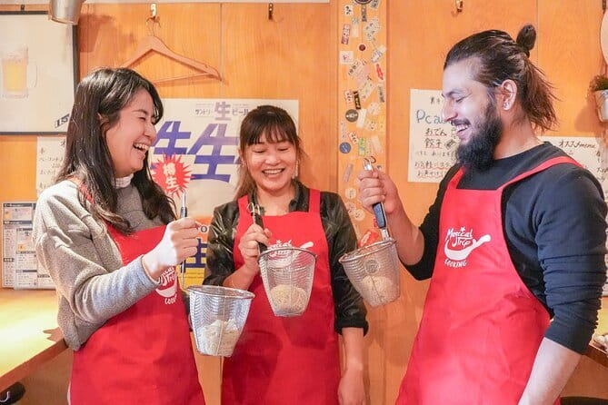 Kyoto Ramen and Gyoza Cooking Class with Professional Chefs - Folding gyoza without worrying about perfect pleats