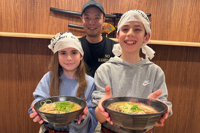Kyoto Ramen Spoon Painting & Michelin Cooking Class - The meal is part of the lesson