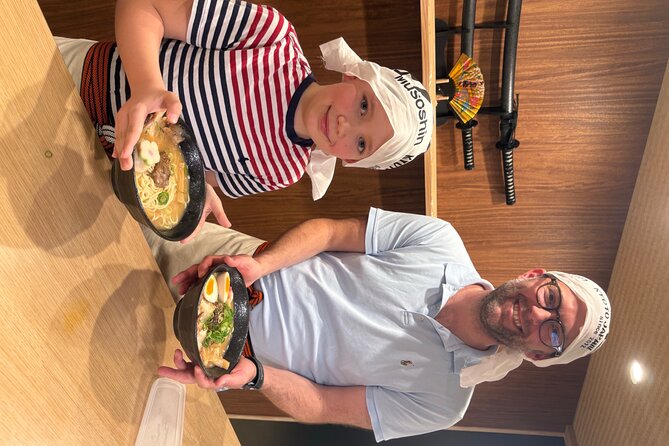 Kyoto Ramen Spoon Painting & Michelin Cooking Class - From restaurant ingredients to your own bowl