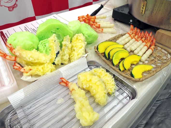 Kyoto: Replica food making experience - The first lesson: turning wax into food