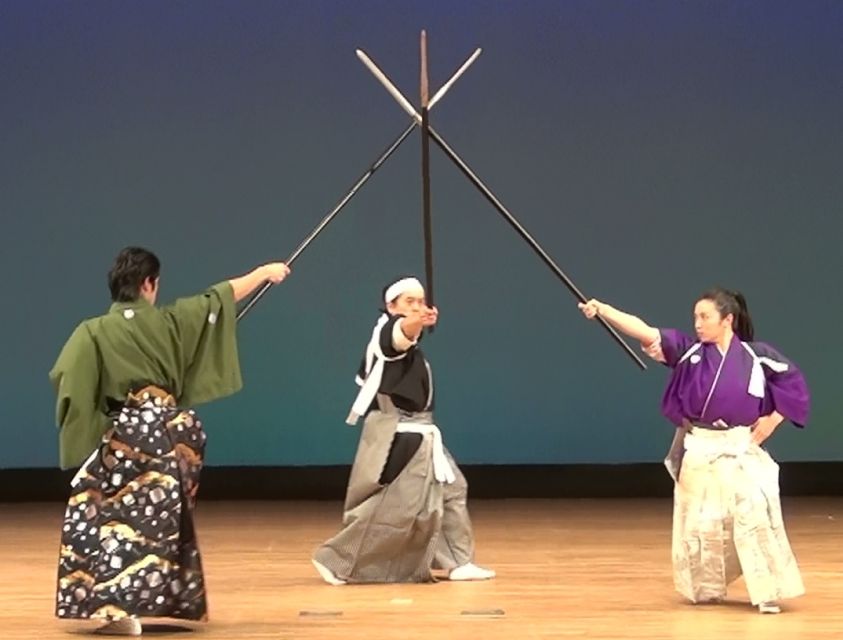 Kyoto: Samurai Kenbu Traditional Sword Dancing Show - Practical advice before you book