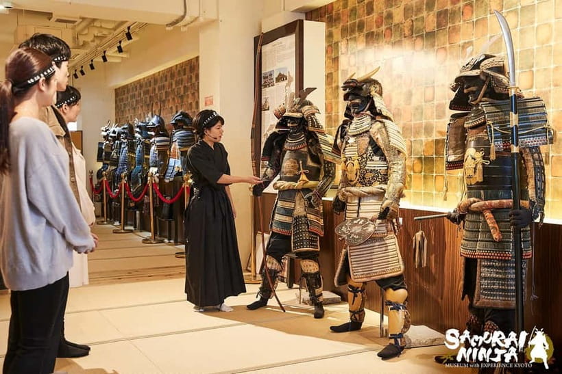 Kyoto: Samurai Ninja Museum guided tour - What you see among the armor and weapons