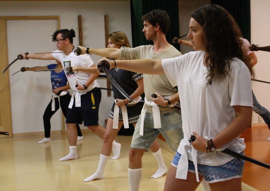 Kyoto: Samurai Sword Class by Experts in Traditional Arts - The Kenbu performance puts the lesson in context