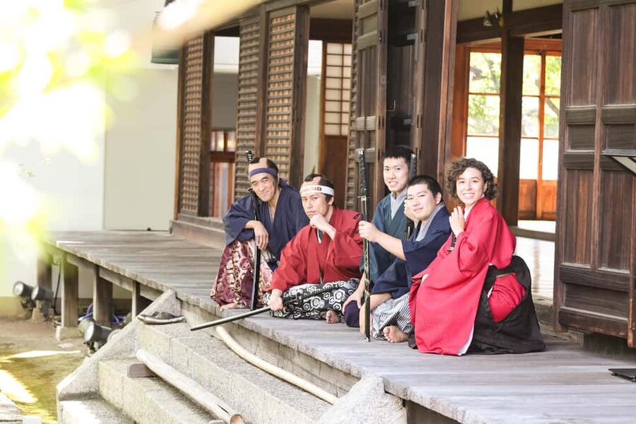Kyoto: Samurai Sword & Kimono Action Filming Experience - Starting at Myokaku-ji Temple