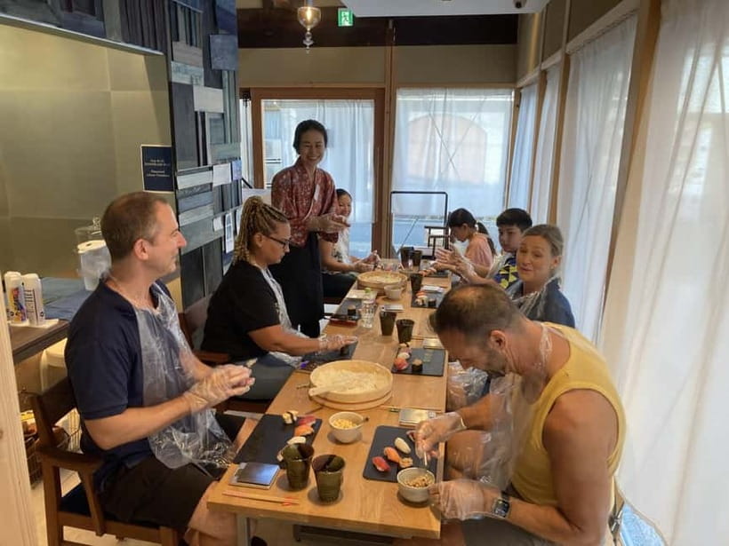 Kyoto: Small-Group Authentic Sushi Making Workshop - Shaping nigiri, gunkan, and maki