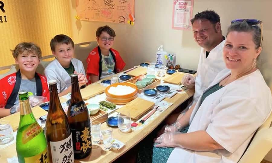 Kyoto: Sushi Making Experience in Kawaramachi - The meal you make is part of the value