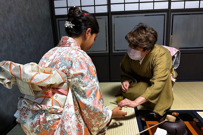 KYOTO Tea Ceremony with kimono near by Imamiya Jinjya Shrine - The practical parts that affect your visit